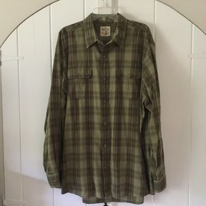 RedHead Ranch Cotton Twill Plaid LS Shirt
